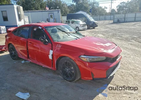 2025 Honda Civic Sport z USA, uszkodzony, nr VIN 2HGFE2F53SH549265